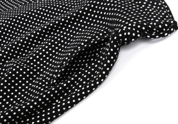 Y's Angora Blend Pin Dot Flare Skirt K-167740_006