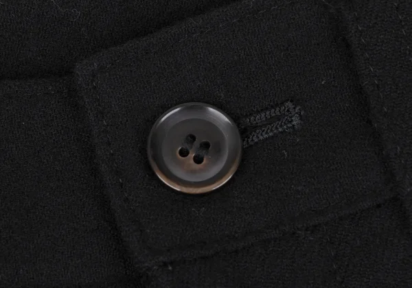 Y's Wool Blend Front Slit Skirt K-167742_004