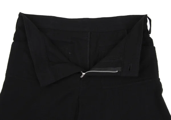 Y's Wool Blend Front Slit Skirt K-167742_006