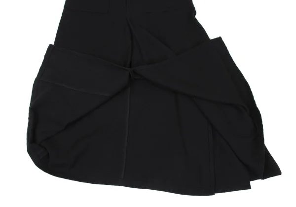 Y's Wool Blend Front Slit Skirt K-167742_009