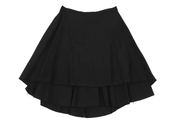 Y's Cupra Cotton Cut-off Hem Skirt K-167743_002