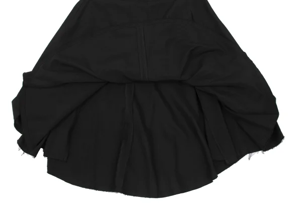 Y's Cupra Cotton Cut-off Hem Skirt K-167743_010