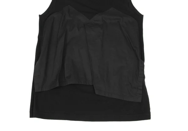 Y's PINK Lyocell Cotton Pasted Design Sleeveless Top K-167744_005