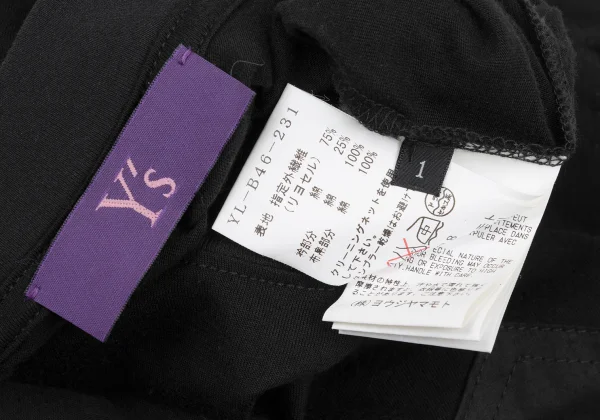 Y's PINK Lyocell Cotton Pasted Design Sleeveless Top K-167744_013