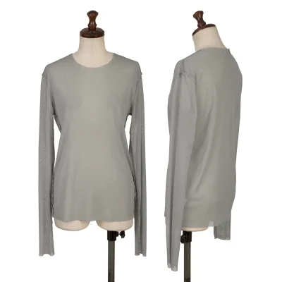 TAKESHI KOSAKA by Y's Pink Label Poly Outseam Mesh Top