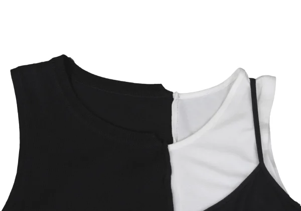 RISMAT by Y's Knit Switching Layered Design Sleeveless Top K-167746_004