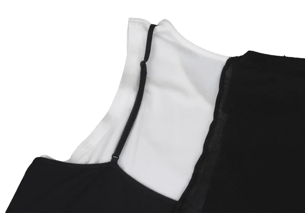RISMAT by Y's Knit Switching Layered Design Sleeveless Top K-167746_012