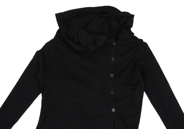 RISMAT by Y's Tencell Nylon Stretch Asymmetry Knit Cardigan K-167747_003