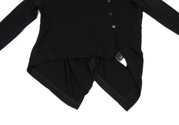 RISMAT by Y's Tencell Nylon Stretch Asymmetry Knit Cardigan K-167747_009