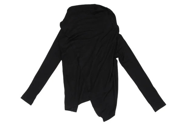 RISMAT by Y's Tencell Nylon Stretch Asymmetry Knit Cardigan K-167747_011