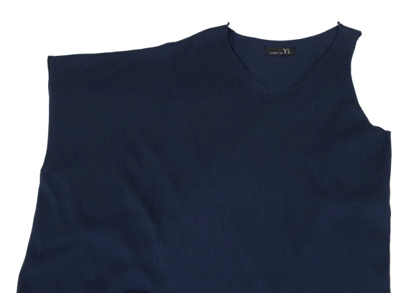 RISMAT by Y's Acrylic Cotton Asymmetry Knit K-167748_003