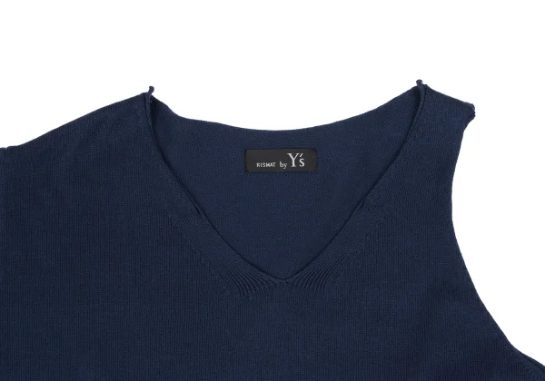 RISMAT by Y's Acrylic Cotton Asymmetry Knit K-167748_004