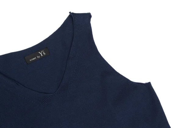 RISMAT by Y's Acrylic Cotton Asymmetry Knit K-167748_005