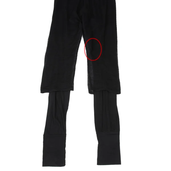 RISMAT by Y's Alpaca Blend Layered Knit Pants K-167752_006