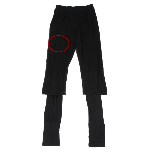 RISMAT by Y's Alpaca Blend Layered Knit Pants K-167752_009