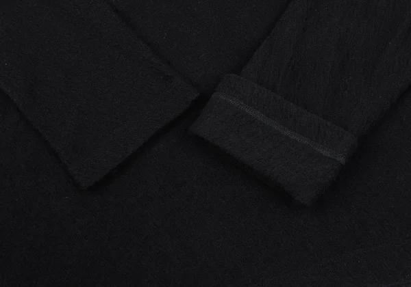 B Yohji Yamamoto Point Logo Print Wool High-neck Knit K-167753_007