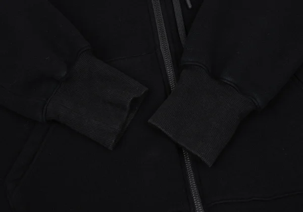 REGULATION yohji yamamoto Cotton Blend Long Zip Hoodie K-167754_007