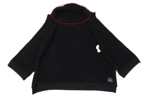 REGULATION yohji yamamoto Cotton Blend Long Zip Hoodie K-167754_012
