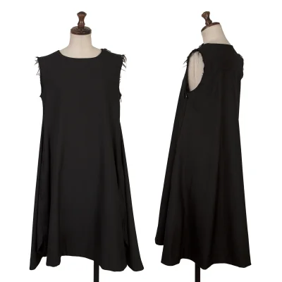 REGULATION yohji yamamoto Round Hem Cut-off Sleeveless Dress