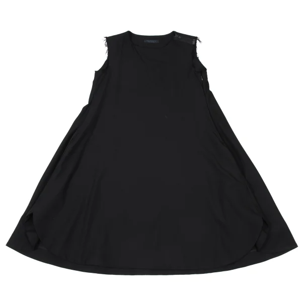 REGULATION yohji yamamoto Round Hem Cut-off Sleeveless Dress K-167755_002