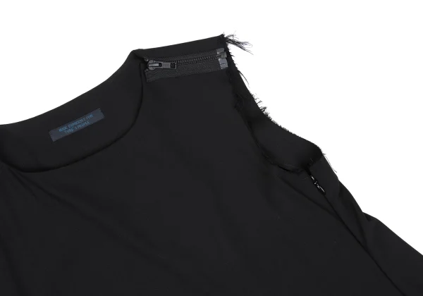 REGULATION yohji yamamoto Round Hem Cut-off Sleeveless Dress K-167755_006