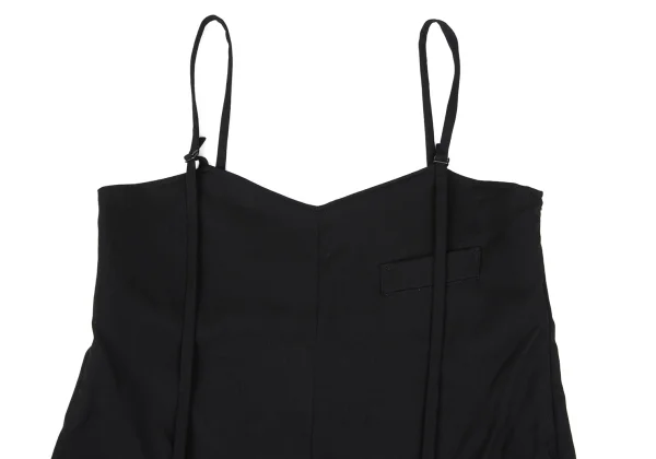 REGULATION yohji yamamoto Wool Gabardine Side Pocket Overalls K-167756_004