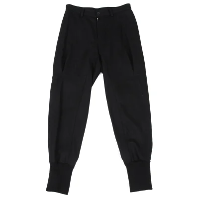 REGULATION yohji yamamoto Wool Hem Rib Pants