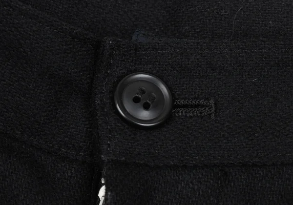 REGULATION yohji yamamoto Wool Hem Rib Pants K-167757_003