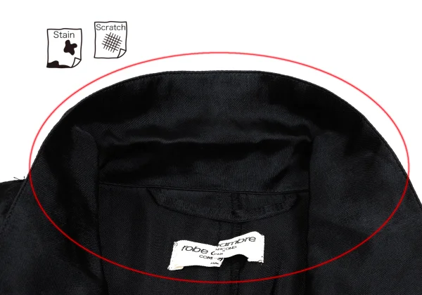 robe de chambre COMME des GARCONS Rayon Satin 3B Shirt Jacket K-167758_012