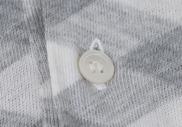 robe de chambre COMME des GARCONS Bias Check Polo Shirt K-167760_006