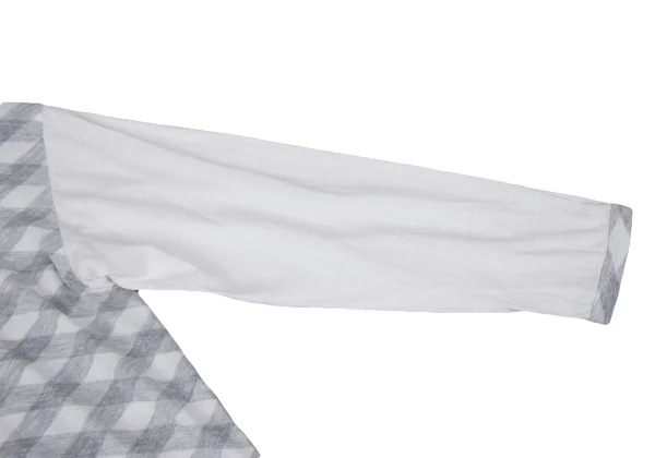 robe de chambre COMME des GARCONS Bias Check Polo Shirt K-167760_008