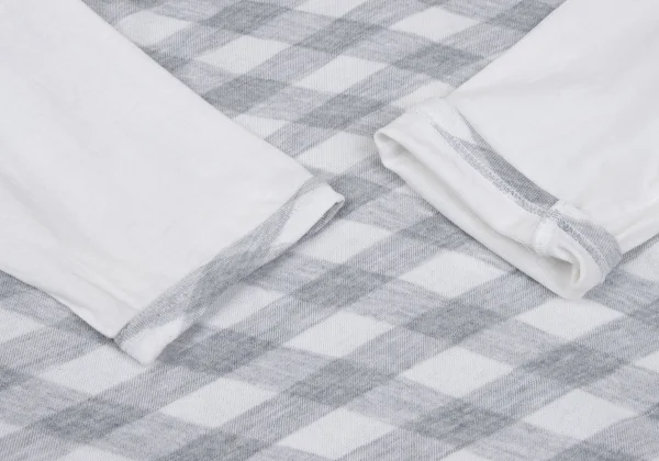 robe de chambre COMME des GARCONS Bias Check Polo Shirt K-167760_009