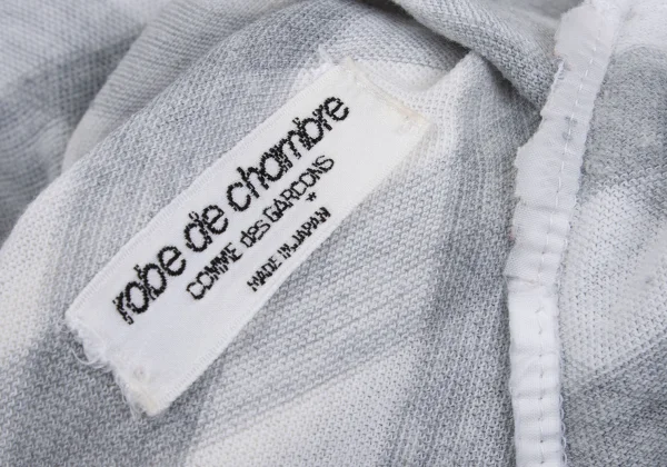 robe de chambre COMME des GARCONS Bias Check Polo Shirt K-167760_016