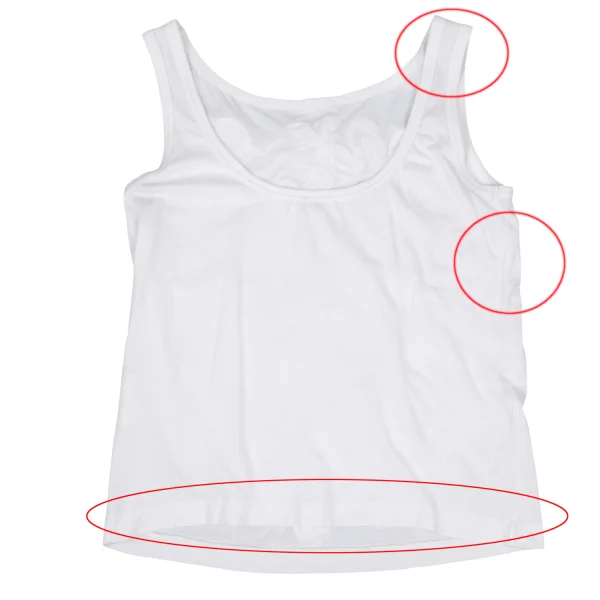 robe de chambre COMME des GARCONS Corsage Decorated Tank Top K-167761_010