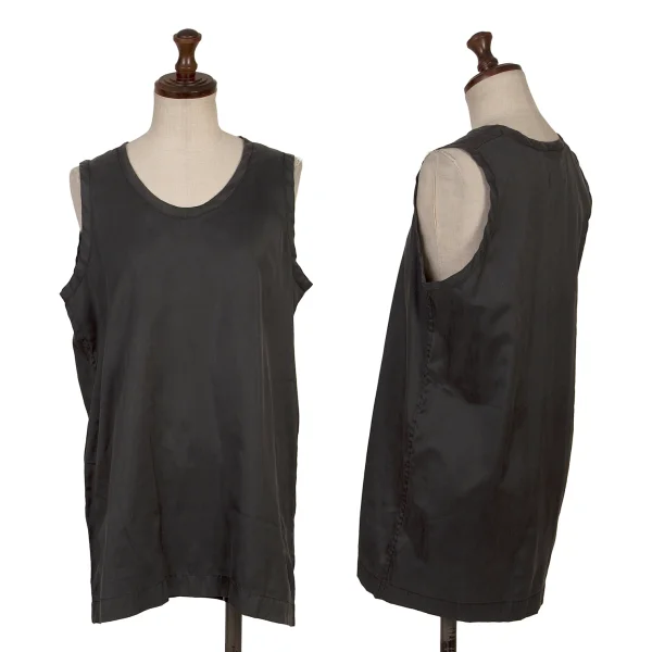 robe de chambre COMME des GARCONS Sleeveless Top Charcoal S-M K-167762_001