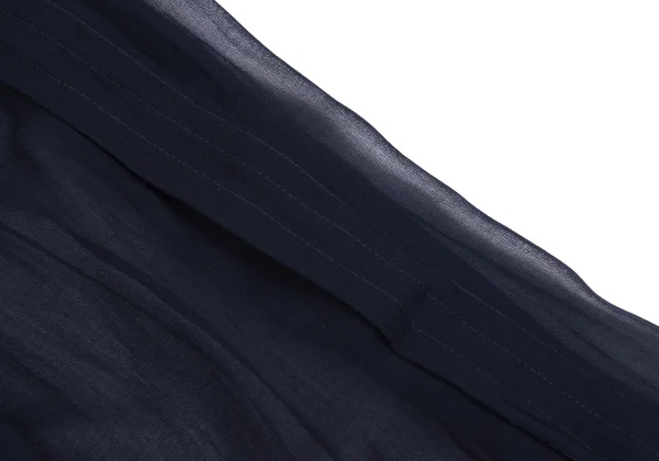 robe de chambre COMME des GARCONS Dyed Velour Waist Sheer Skirt K-167766_009