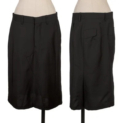 JUNYA WATANABE COMME des GARCONS Mohair Blend Wool Switching Design Skirt