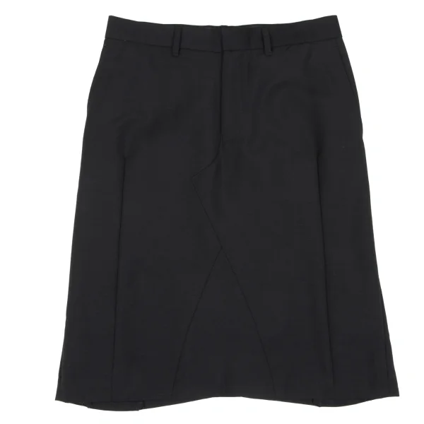 JUNYA WATANABE COMME des GARCONS Mohair Blend Wool Switching Design Skirt K-167767_002