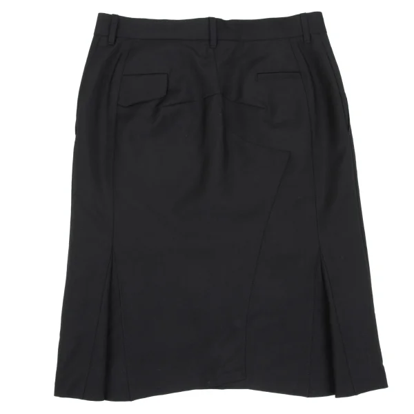 JUNYA WATANABE COMME des GARCONS Mohair Blend Wool Switching Design Skirt K-167767_010