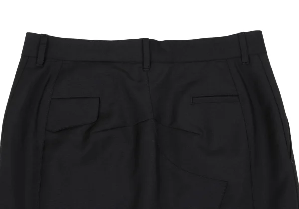 JUNYA WATANABE COMME des GARCONS Mohair Blend Wool Switching Design Skirt K-167767_011