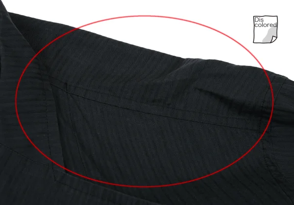 COMME des GARCONS Cotton Stripe Weave Drape Jacket K-167769_004