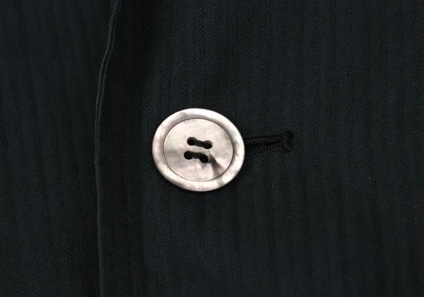 COMME des GARCONS Cotton Stripe Weave Drape Jacket K-167769_011