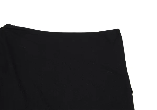 COMME des GARCONS Wool Rayon Square Silhouette Drape Dress K-167771_005