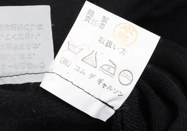 COMME des GARCONS Wool Rayon Square Silhouette Drape Dress K-167771_011