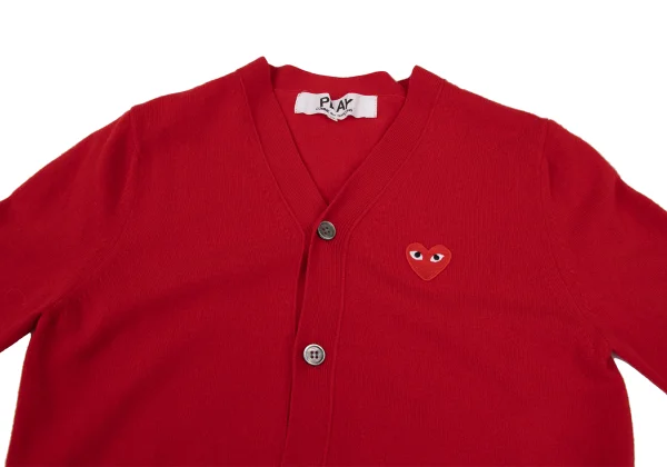 PLAY COMME des GARCONS Heart Patch Cardigan K-167772_004