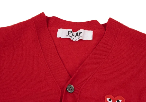 PLAY COMME des GARCONS Heart Patch Cardigan K-167772_005