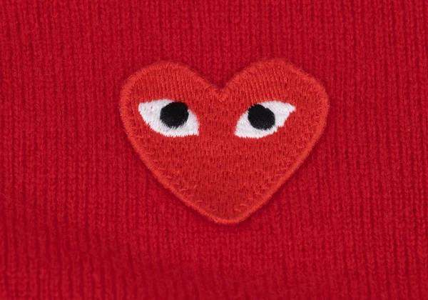 PLAY COMME des GARCONS Heart Patch Cardigan K-167772_006