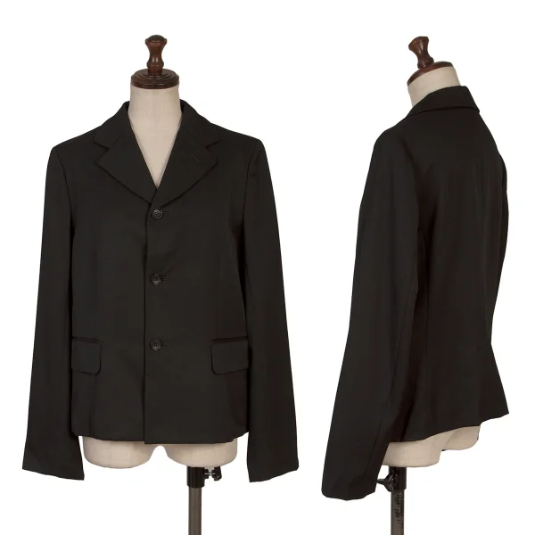 COMME des GARCONS Wool Gabardine Jacket Black S K-167773_001