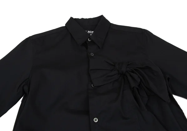 BLACK COMME des GARCONS Cotton Ribbon Design Shirt  K-167776_004