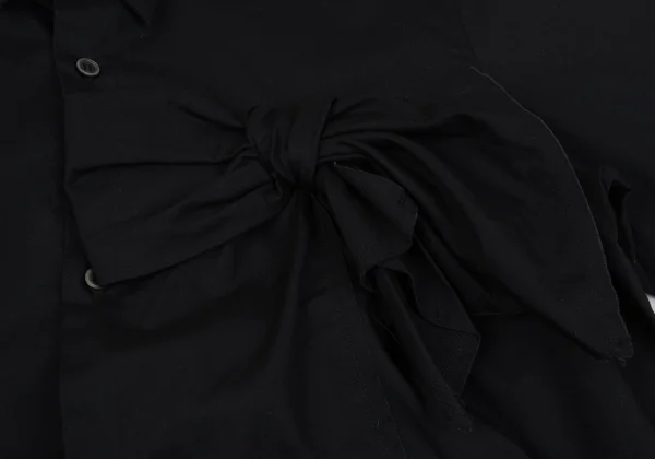 BLACK COMME des GARCONS Cotton Ribbon Design Shirt  K-167776_006